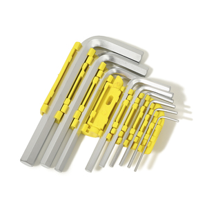 Toptan 1.5-10mm Allen anahtarı Set düz kafa altıgen anahtar DIY sınıf metrik ölçüm sistemi OEM özelleştirilebilir - Product Image 2