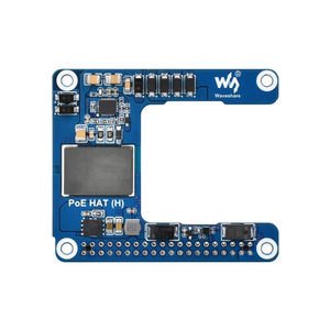 Power Over Ethernet HAT (H) für Raspberry Pi 5 / CM 5, 5V 5A-Ausgang Unterstützt 802.3af/at Network Standard Isolated Switched-Modus - Product Image 3