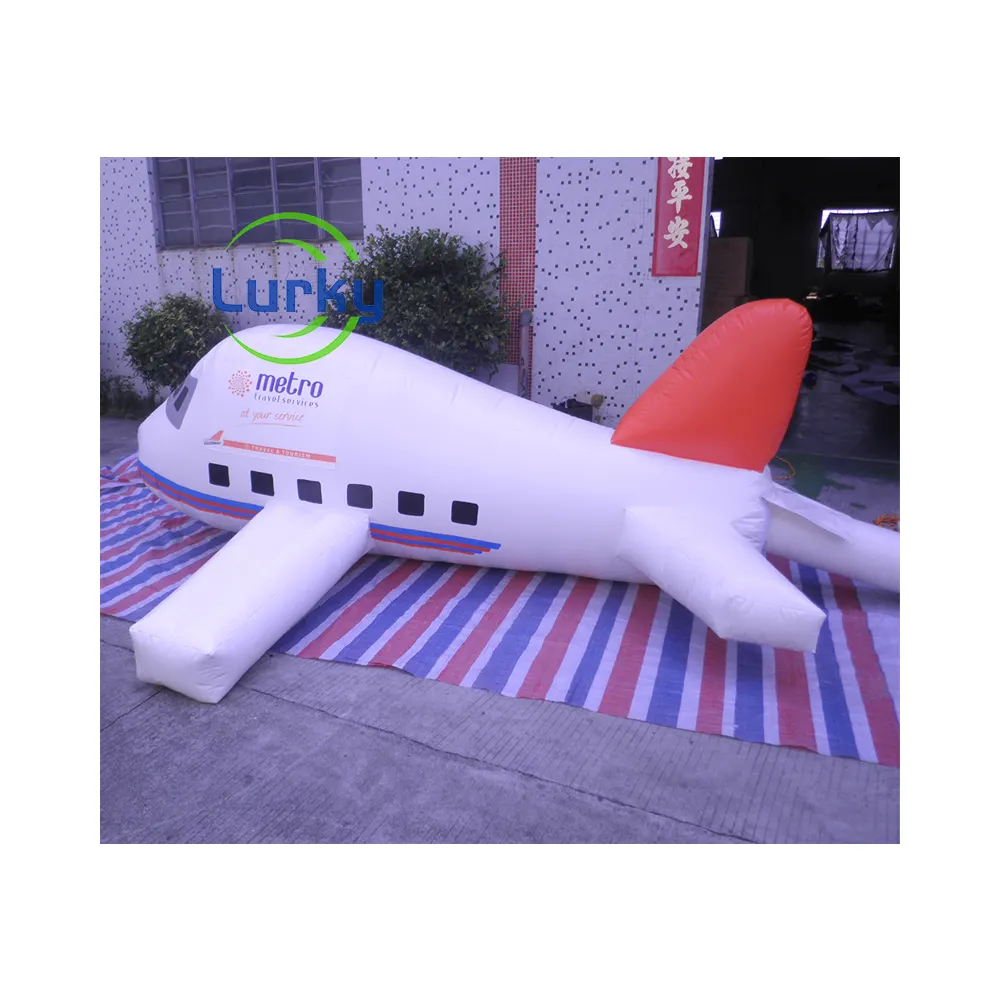 Grand avion gonflable portatif de vaisseau spatial grand pour annoncer la navette spatiale gonflable