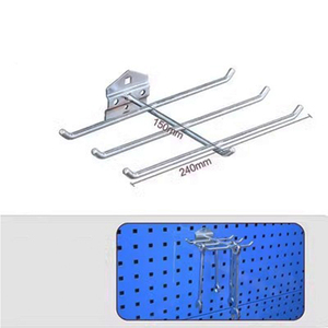 Металлический инструмент Pegboard дисплей набор подвесных крючков для организации и хранения - Product Image 5