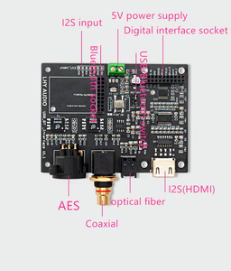 Placa de salida de Audio Digital QCC5125 BT 5,1, I2S a fibra Coaxial SPDIF AES, interfaz USB - Product Image 4
