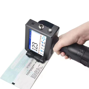 Macchina da stampa manuale con codice qr per batteria con codice a scatola di cartone a getto d'inchiostro