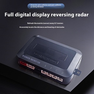 Factory Direct <strong>4</strong>-<strong>Sensor</strong> Universal Car Reversing Radar LED Display Crescent Beep Precise Distance Reporting <strong>Reverse</strong> Waterproof