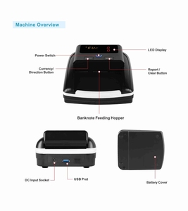 AL-130紙幣検出器ポータブル偽造金検出器機械検出器BilleteFalsos - Product Image 3