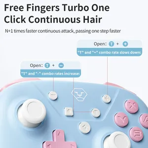 Bluetooth-Controller Für Nintendo Switch 2/PC/iO S/Android-Spiel Pro Gamepad-Unterstützung Tubro-Funktion - Product Image 5
