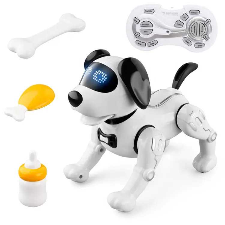 2023 Hot Kids a Electronic Bionic Walking giocattoli intelligenti telecomando RC AI Robot interattivo Pet Dog in vendita