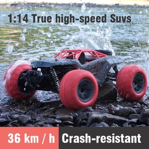1/14 ölçekli Model 2.4GHZ 4 kanal güçlü 7.4V pil PVC vücut kabuk yüksek hızlı araba RC 4x4 ile 36km/saat - Product Image 4