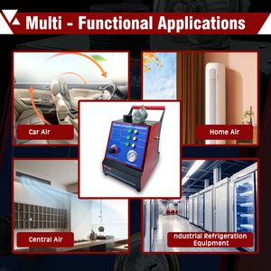 Schucars S-102 12V ô tô điều hòa không khí ống máy làm sạch, với 108 Adapter Tương thích với hầu hết các xe mô hình - Product Image 5