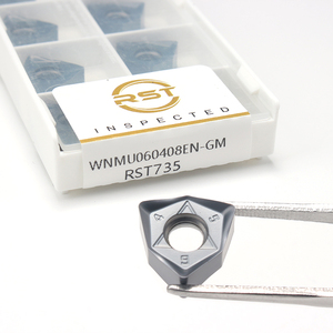 数控刀具铣刀刀片WNMU040304EN-GM WNMU060408EN硬质合金加工钢零件不锈钢 - Product Image 4