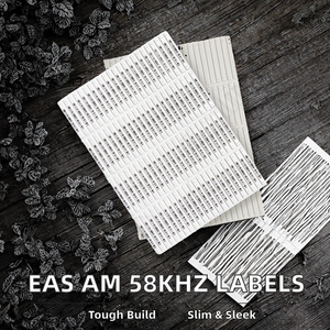 Bán nóng <span class=keywords><strong>EAS</strong></span> AM 58kHz nhãn mỏng loại hẹp thẻ an ninh mềm cho cửa hàng bán lẻ siêu thị chống trộm bảo vệ - Product Image 3