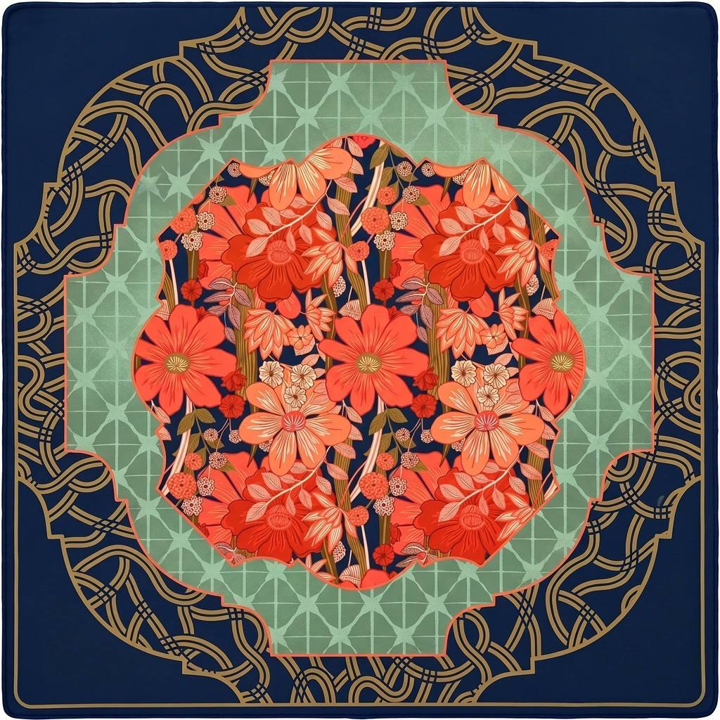 Fleurs de corail orange