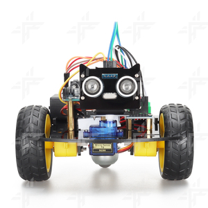 ESP-12E Tscinbuny D1 Kit Robot giocattolo educativo 2WD ESP8266 WiFi Robot auto per Arduino Kit di robotica programmabile - Product Image 1