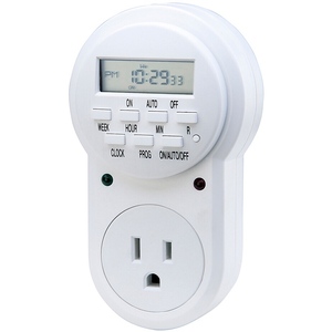 LCD <strong>Weekly</strong> Programmable Plug in <strong>Timer</strong> Switch Socket/US Digital Power <strong>Timer</strong> Socket - Product Image 1