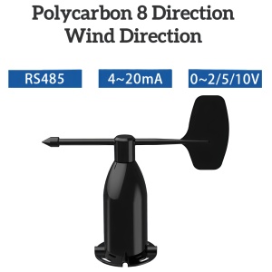 Detector de anemómetro de dirección de velocidad del viento inalámbrico JIRS, salida Digital CE RS485 para Sensor de estación meteorológica de Red Eléctrica - Product Image 2