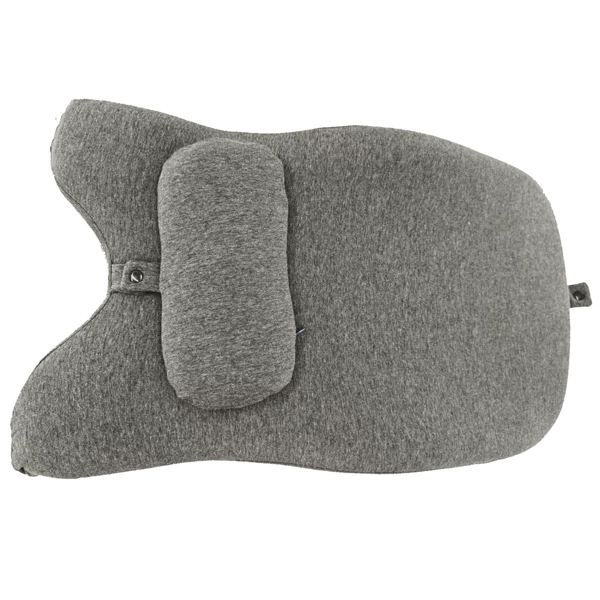Light gray bedding set (including a small pillow)