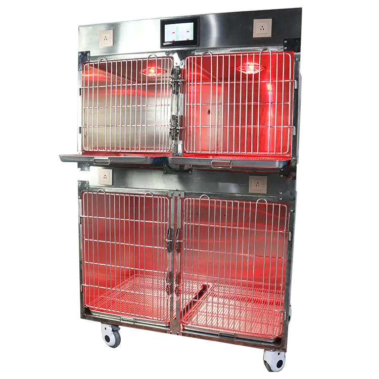 Hot sale ICU Pets Proofing Wholesale Vet Cage Stainless Steel for Pet Hospital Use dog kennels