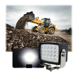 ECE EMC ไฟทำงาน LED 100วัตต์ไฟส่องสว่าง7นิ้วสำหรับรถขุดใช้งานหนัก - Product Image 6