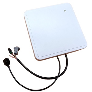 Lector principal integrado para exteriores TCP/IP con interfaces Wiegand RS232 UHF de larga distancia de 10 metros para sistema de estacionamiento inteligente WG26/34 - Product Image 1