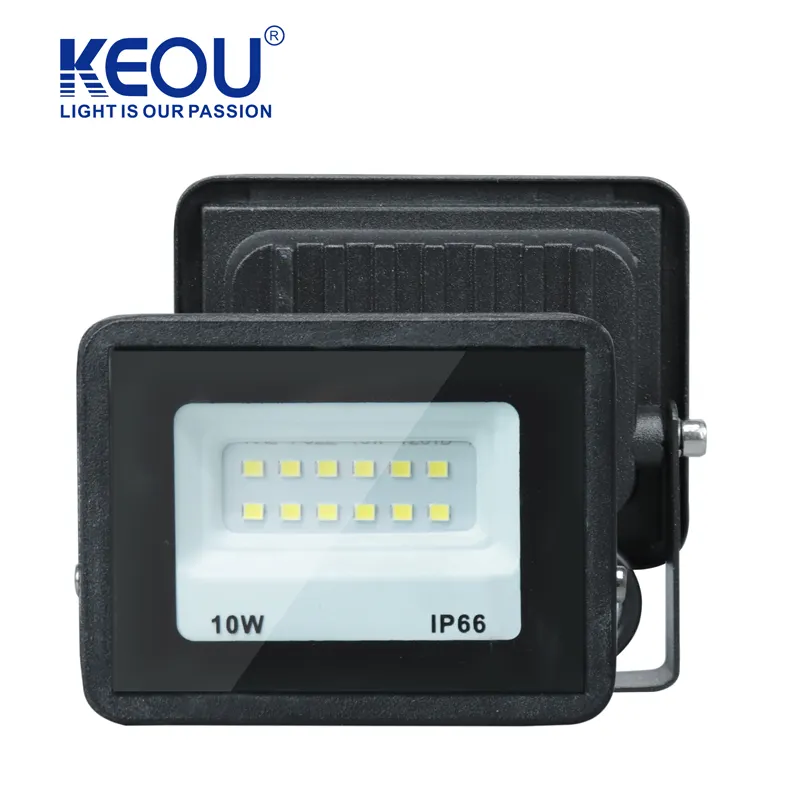 KEOU ultra thin 10W IP66 waterproof led flood light 200w ip66 for garden