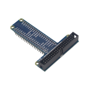EParthub ahududu Pi B t-tipi GPIO genişletme kartı ve ahududu Pi 40P kablo kırmızı/mavi PCB kartı