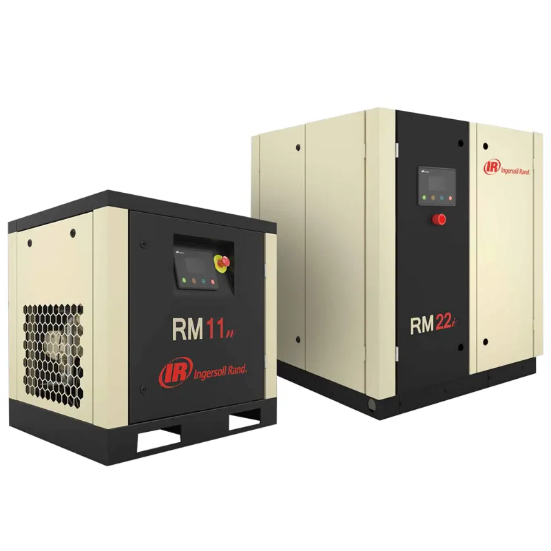 Compressori d'aria a vite rotanti ingersoll rand RM 7-22kw con aletta a olio migliori prezzi