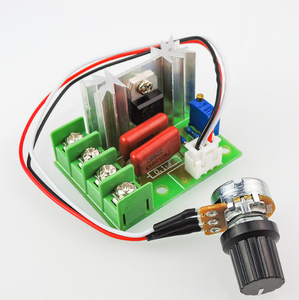 Controlador de velocidad de tiristores de 2000W, motor de 220V, módulo de regulación de temperatura de luz de voltaje de alta potencia, potenciómetro externo - Product Image 1