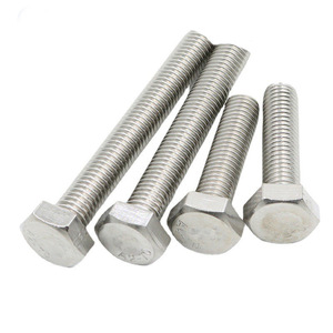 M3 M4 M5 M6 M8 M10 M12 M14 M16 M18 M20 DIN 931 933 một phần Chủ Đề đầy đủ A2 A4 thép không gỉ 304 316 Hex Bu lông đầu - Product Image 1