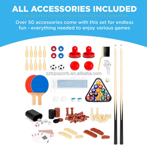 Wholesale 4ft <strong>Multi</strong>-<strong>Functional</strong> Soccer <strong>Table</strong> 13 in 1 <strong>Game</strong> <strong>Table</strong> Combo Set Board <strong>Games</strong> and More at an Price - Product Image 6