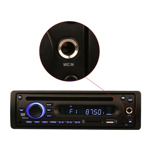 Single Din SD MP3 <strong>Player</strong> <strong>Bus</strong> Built-in Radio 12-24V Dashboard Mounted DVD <strong>Player</strong> BT CD SD USB FM MIC AUX Input Video Audio Output - Product Image 4
