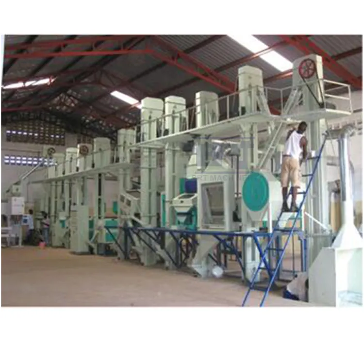 Complete Rice Milling Plant Auto Rice Mill Machine production line