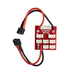 สายชาร์จมัลติฟังก์ชั่น RC 6s ถึง2*3S 3*2S 4s ถึง2*2S Lipo 18650แบตเตอรี่บอร์ดขยายสำหรับ Imax B6 B6AC JST-XH - Product Image 6