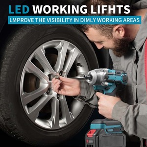 21V Li-ion pin công cụ điện không dây khoan điện hệ thống điện Lithium Ion gói mô-men xoắn cao tác động cờ lê với nhấp chuột cao - Product Image 2