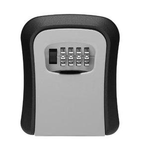 Affordable Plastic Key Lock Box 4 Password Combination Key Wall <strong>Mount</strong> Key Safe <strong>Hide</strong> Outside with Resettable Code - Product Image 1