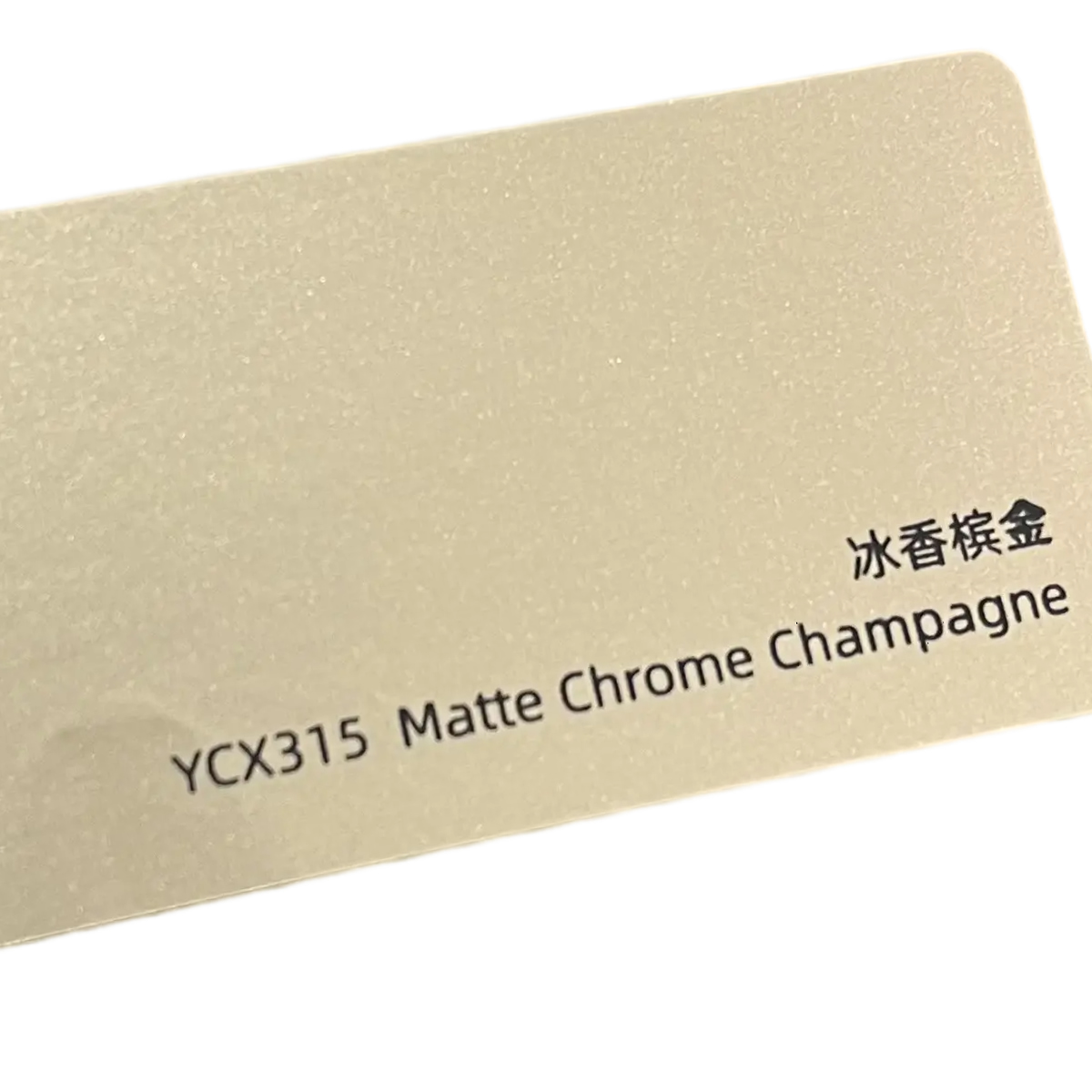 11 Matte Chrome Champagne