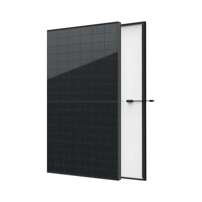 High Quality All Black Solar Panel N Type 490w 495w 500w Solar Panel Mono Facial Module Solar Energy Panel