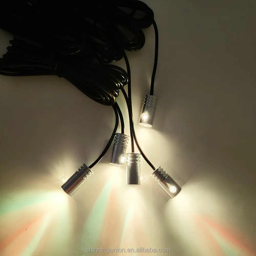 Luz de fibra óptica para coche, luz de disparo de estrella, fibra óptica, acrílico, RGB, fibra óptica, techo de coche