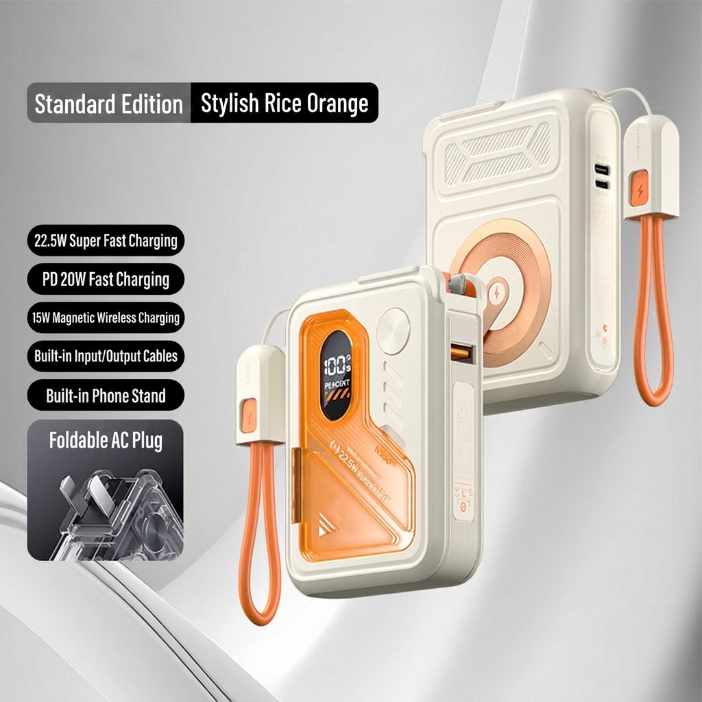 Version standard Orange et Blanc