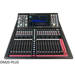 20-Channel Digital Audio Mixer Console 10.1-Inch 1280*800 HD Capacitor Touch Display +48V Phantom Power Ability Directly Plastic - Product Image 5
