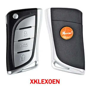 Xhorse กุญแจรีโมทแบบพับลวด VVDI อเนกประสงค์สำหรับกุญแจ VDI กุญแจรถเครื่องมือ XKLEX0EN - Product Image 1