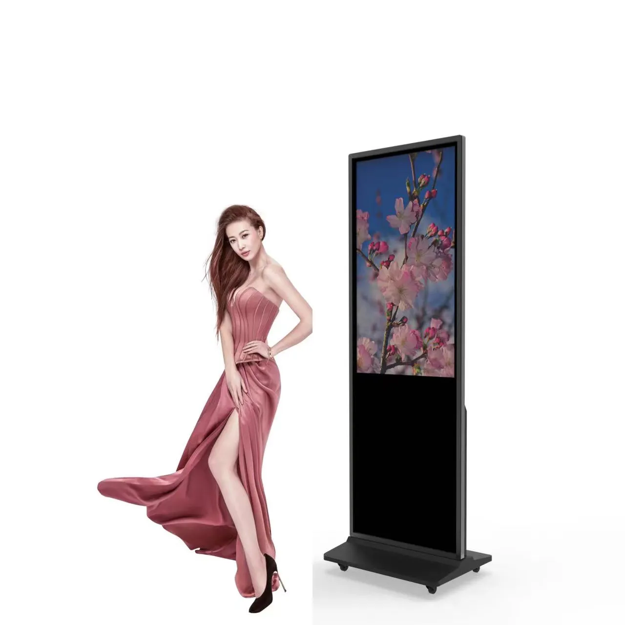 Indoor Marketing Digital Signage Modern Electronic Advertising Playing Equipment