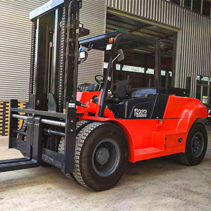 2.5ton 5m Diesel carrello elevatore ospitare compiti di scarico di carico mose diesel carrelli elevatori hanno piccolo raggio di sterzata - Product Image 3