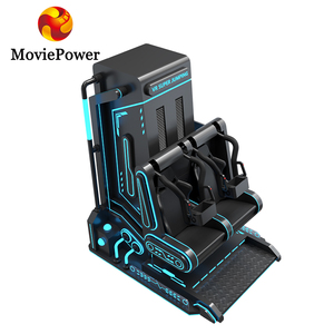 9D VR 2 Seater Vr Machine Indoor Amusement Equipment <strong>Robot</strong> Controlado Airbus Flight <strong>Simulator</strong> 9D Visual Reality Game - Product Image 5