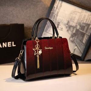 2025 New Luxury Crossbody Shoulder <strong>Bag</strong> for <strong>Middle</strong>-Aged Mothers Grandmothers Zipper Closure with Pearl Pendant Nylon Lining - Product Image 4