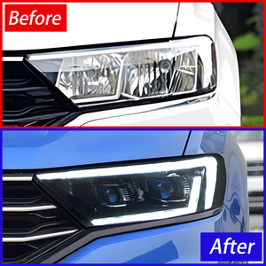 VW T-ROC ไฟหน้า LED 2018-2020ประกอบสูงตรงกันกับโปรเจคเตอร์ไฟหน้ารถยนต์ผลเริ่มต้นเลนส์สภาพใหม่สี6000K - Product Image 6
