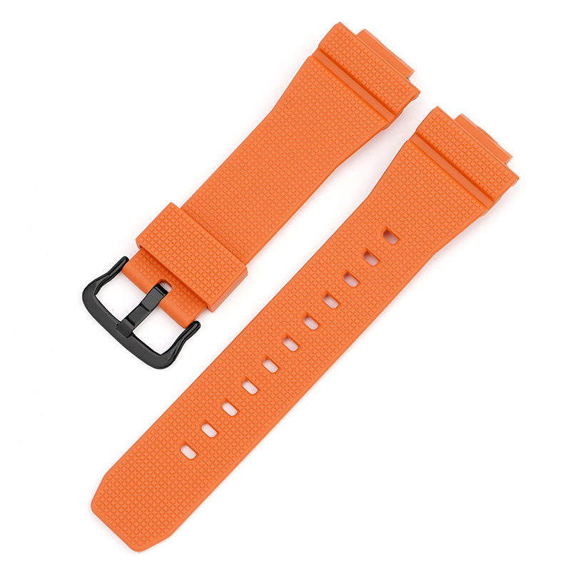 Boucle orange + noire