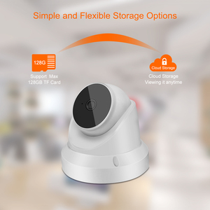 V380pro 3MP Dome ad alta definizione HD H.265 Motion Tracking rilevamento del movimento Audio a due vie Full Color visione notturna scheda di memoria SD - Product Image 6