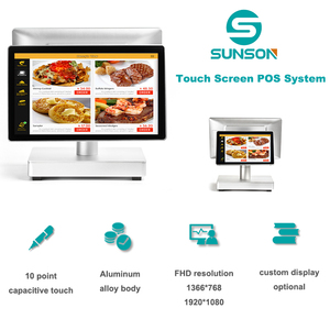 Terminal pos de pantalla táctil Android Windows sistemas POS todo en una máquina registradora pos - Product Image 2