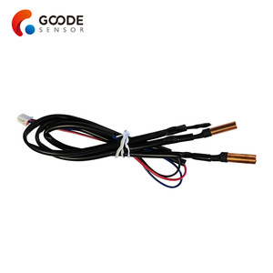 Sensor de temperatura de cobre y plástico personalizado 3 sondas 15K 20K 50K Sensor de aire acondicionado Sensor de termistor NTC - Product Image 3
