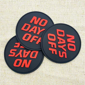 Logotipo de PVC suave 3D personalizado, prensa de calor, transferencia de silicona en relieve, parches de goma de Pvc, 5 paneles, sombrero, respaldo de Velcro para ropa - Product Image 6