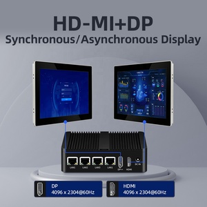 Factory Fanless Firewall PC Pfsense PC Intel N100 4 Gigabit LAN Ports for <strong>Network</strong> <strong>Computer</strong> Firewall Appliance Mini Pc - Product Image 4
